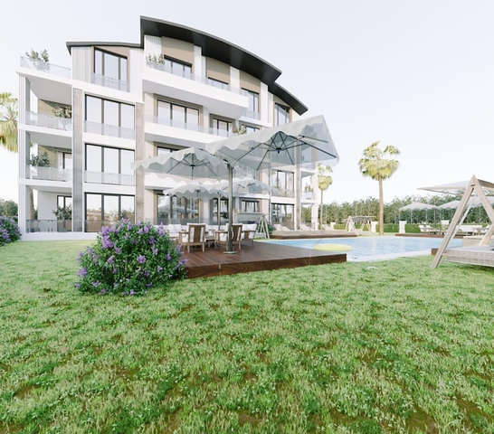 شقق 2 + 1 ، 4 + 1 لها في بيليك - أنطاليا