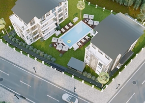 شقق 2 + 1 ، 4 + 1 لها في بيليك - أنطاليا