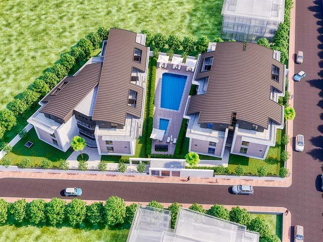 شقق 1 + 1 ، 2 + 1 و 3 + 1 في ارمينك - أنطاليا