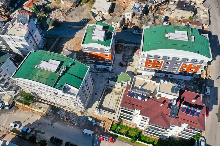 شقق 1 + 1 ، 2 + 1 و 3 + 1 في منطقة جيبزلي- أنطاليا