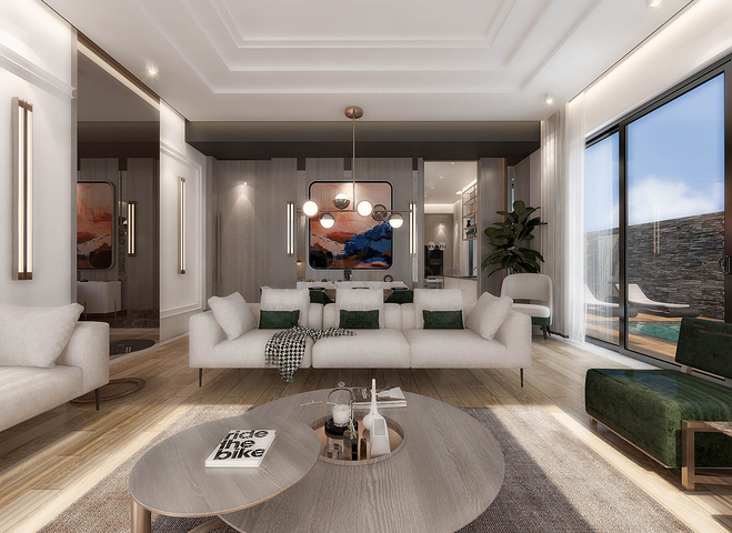 فلل 5 + 1 في دوشمالتي - أنطاليا