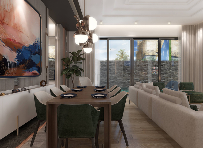 فلل 5 + 1 في دوشمالتي - أنطاليا