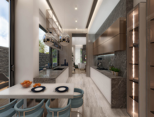 فلل 5 + 1 في دوشمالتي - أنطاليا