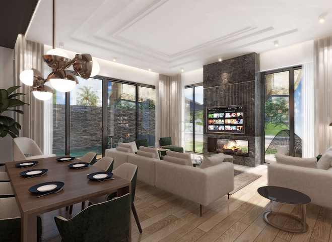 فلل 5 + 1 في دوشمالتي - أنطاليا