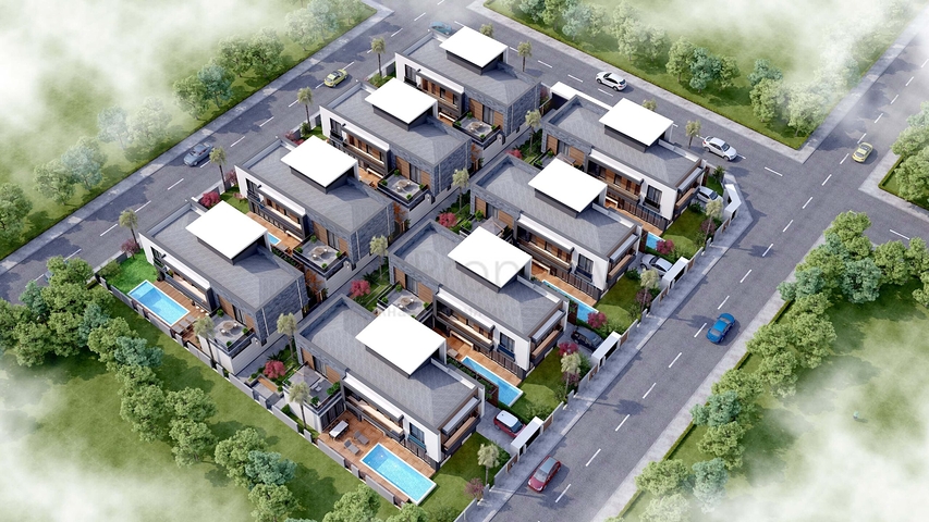 فلل 5 + 1 في دوشمالتي - أنطاليا