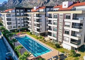 شقة 2 + 1 في منطقة هورما - أنطاليا