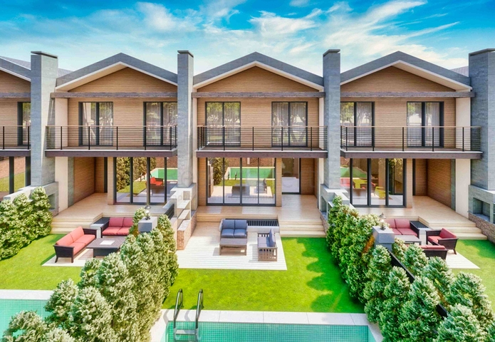 فلل 4 + 1  في دوشمالتي - أنطاليا