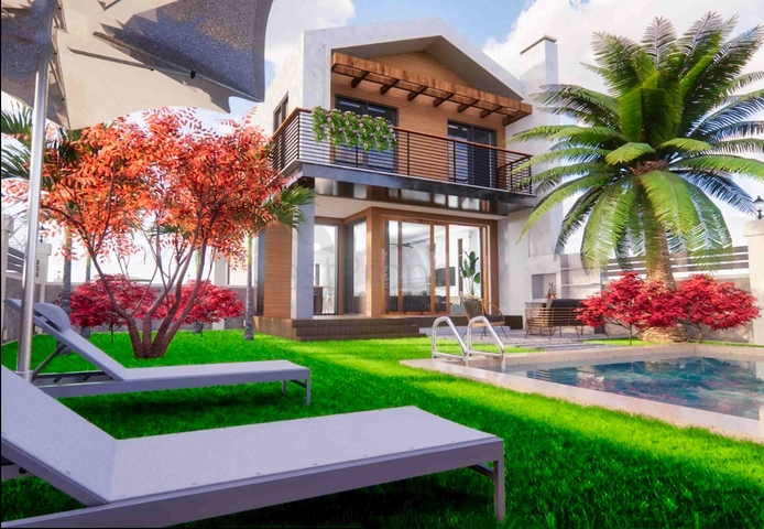 فلل 4 + 1  في دوشمالتي - أنطاليا