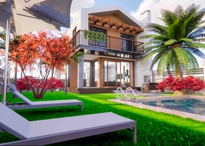 فلل 4 + 1  في دوشمالتي - أنطاليا