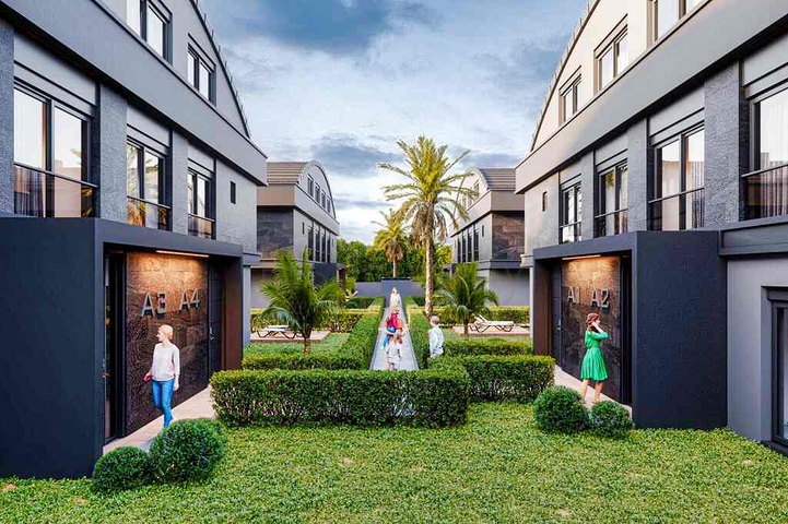 فيلا 7 + 1 في  المولايوسف - انطاليا