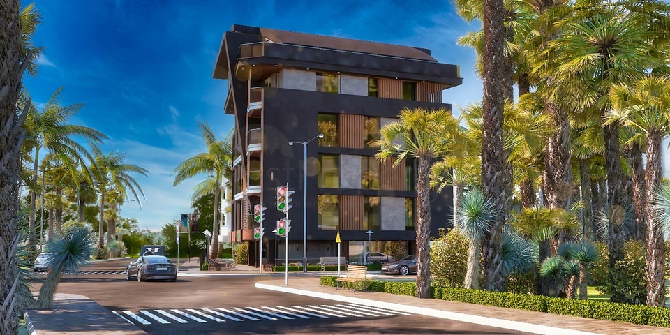 شقق 1 + 1 و 2 + 1 في منطقة هورما - أنطاليا