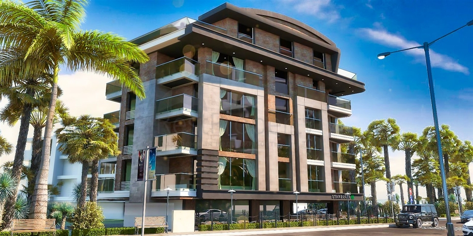 شقق 1 + 1 و 2 + 1 في منطقة هورما - أنطاليا