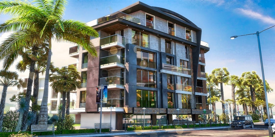 شقق 1 + 1 و 2 + 1 في منطقة هورما - أنطاليا