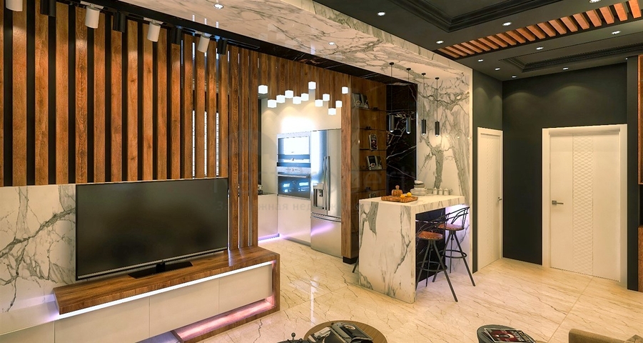 شقق 1 + 1 و 2 + 1 في منطقة هورما - أنطاليا