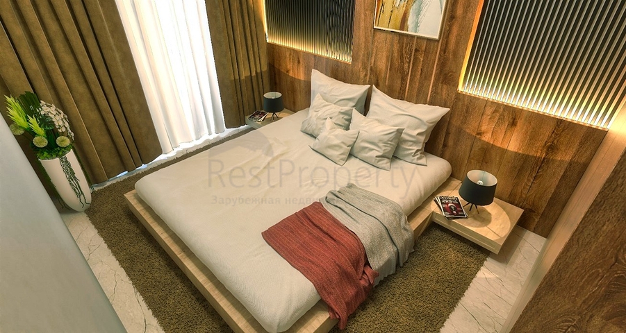 شقق 1 + 1 و 2 + 1 في منطقة هورما - أنطاليا