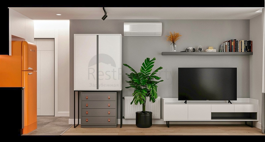 شقق 1 + 1 و 2 + 1 في وسط أنطاليا