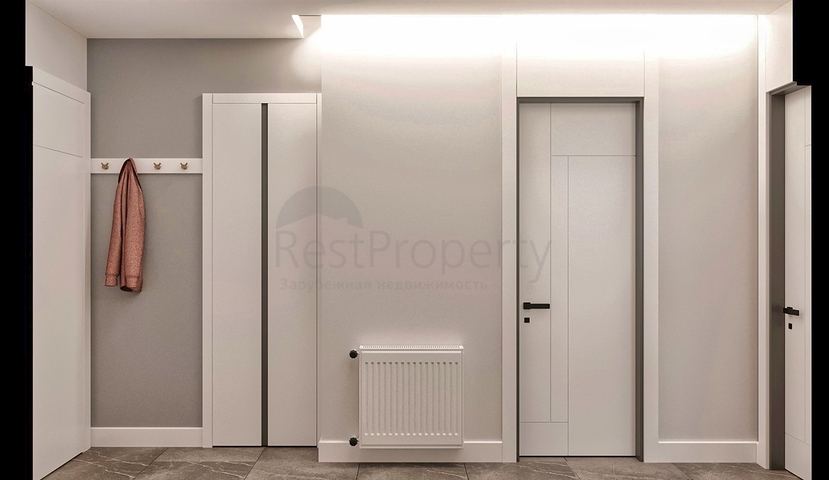 شقق 1 + 1 و 2 + 1 في وسط أنطاليا