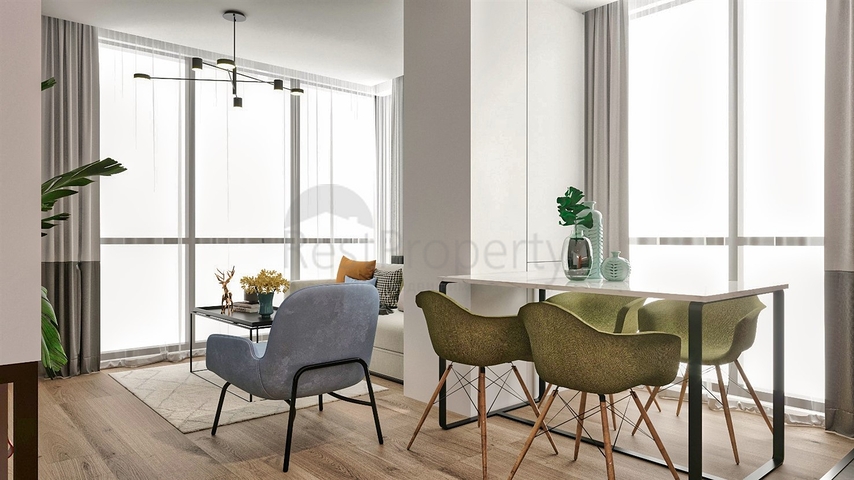 شقق 1 + 1 و 2 + 1 في وسط أنطاليا