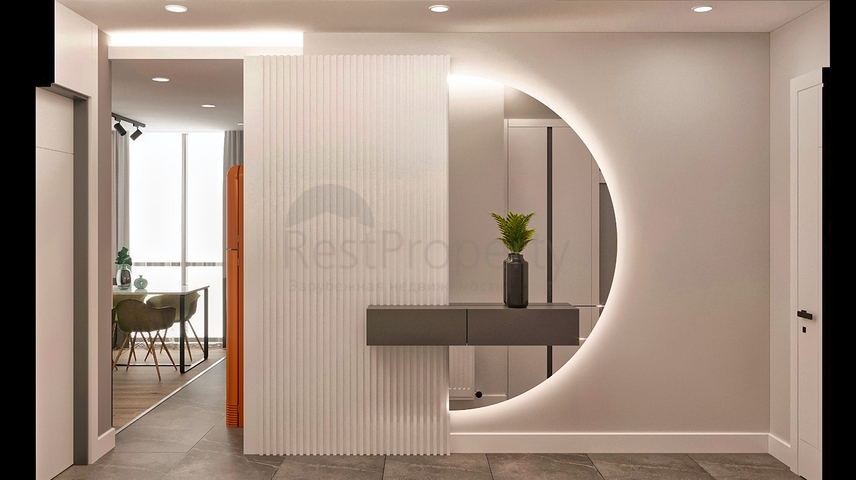 شقق 1 + 1 و 2 + 1 في وسط أنطاليا