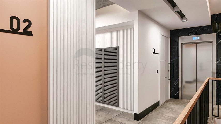 شقق 1 + 1 و 2 + 1 في وسط أنطاليا