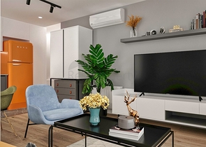 شقق 1 + 1 و 2 + 1 في وسط أنطاليا