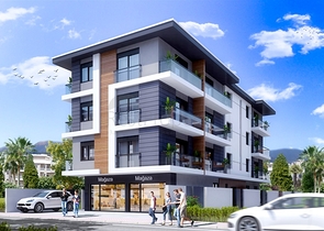 شقق 2 + 1 في كيبيز - انطاليا