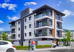 شقق 2 + 1 في كيبيز - انطاليا