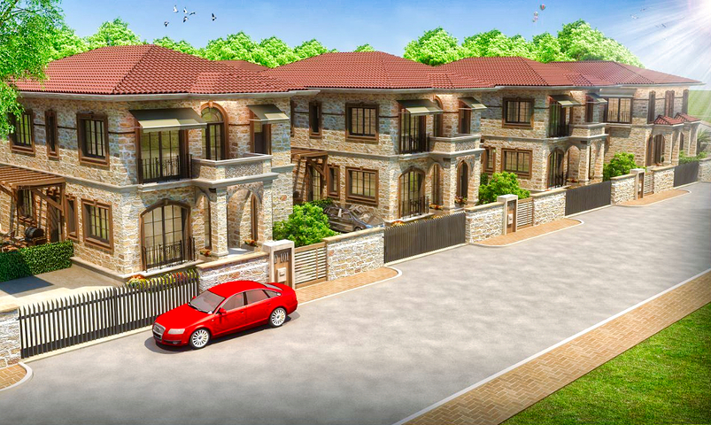 فلل 4 + 1 في دوشمالتي - أنطاليا