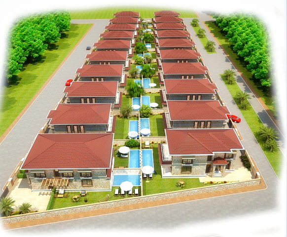 فلل 4 + 1 في دوشمالتي - أنطاليا