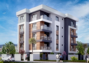 شقق  1 + 1 و 2 + 1 في منطقة كيزيلاريك - أنطاليا