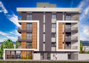 شقق  1 + 1 و 2 + 1 في منطقة كيزيلاريك - أنطاليا