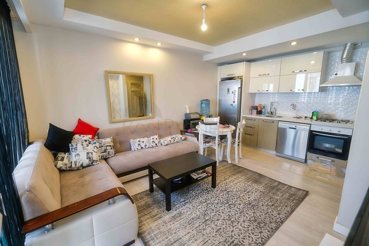 شقة 1 + 1 في منطقة هورما الصغيرة - أنطاليا