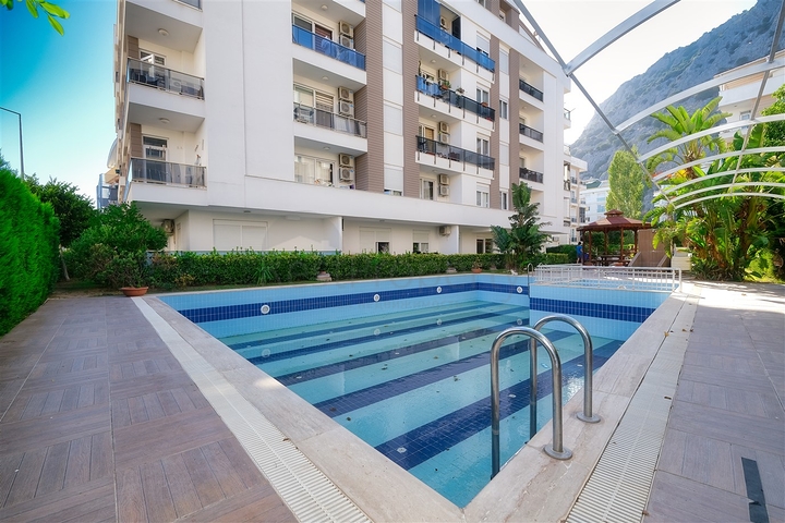 شقة 1 + 1 في منطقة هورما الصغيرة - أنطاليا