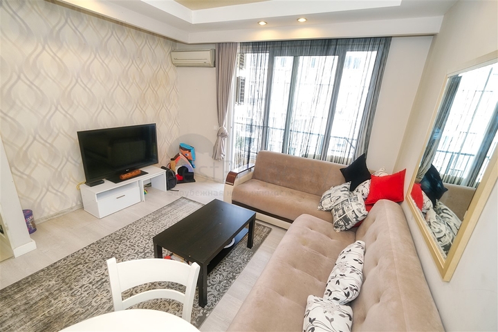 شقة 1 + 1 في منطقة هورما الصغيرة - أنطاليا