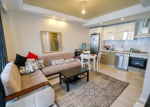 شقة 1 + 1 في منطقة هورما الصغيرة - أنطاليا