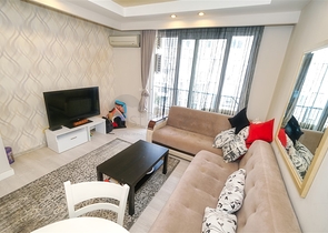 شقة 1 + 1 في منطقة هورما الصغيرة - أنطاليا