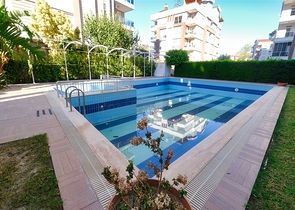 شقة 1 + 1 في منطقة هورما الصغيرة - أنطاليا