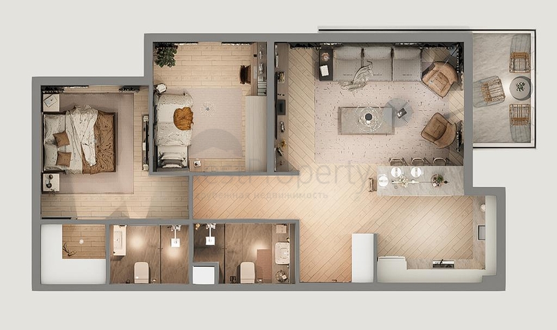 مشروع استثماري في ألتينتاس-منطقة أنطاليا الصغيرة  