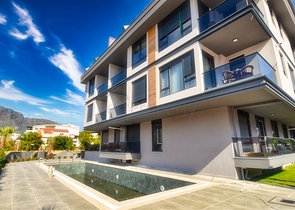 شقة 1 + 1 في كونيالتي - أنطاليا