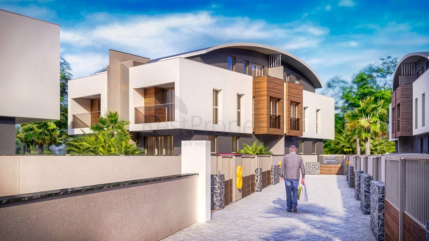 فلل في المجمع 5 + 1 في منطقة دوشمالتي - انطاليا