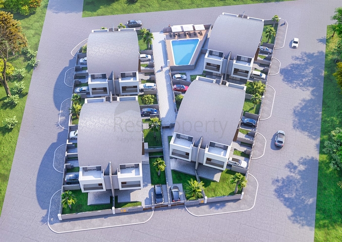 فلل في المجمع 5 + 1 في منطقة دوشمالتي - انطاليا