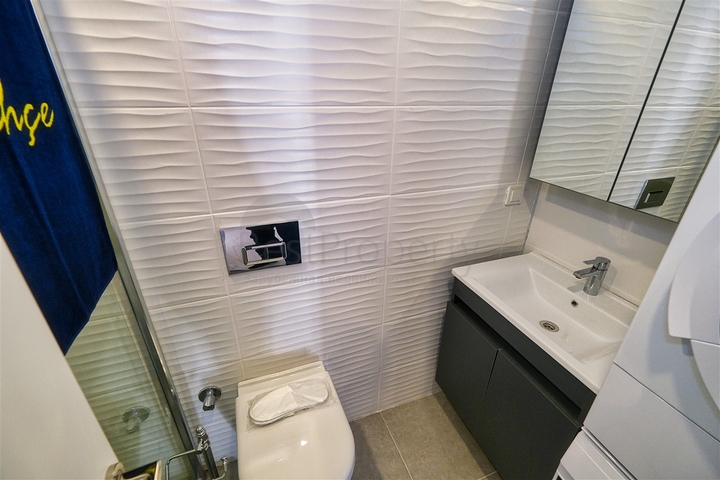 شقق 2 + 1 في منطقة ساريسو - أنطاليا