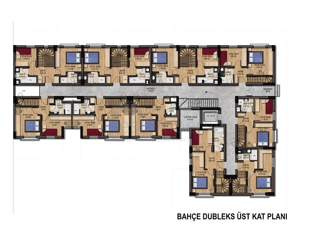 شقق 2+1 ، 3+1 و 4+1 في كونيالتي - منطقة أنطاليا 