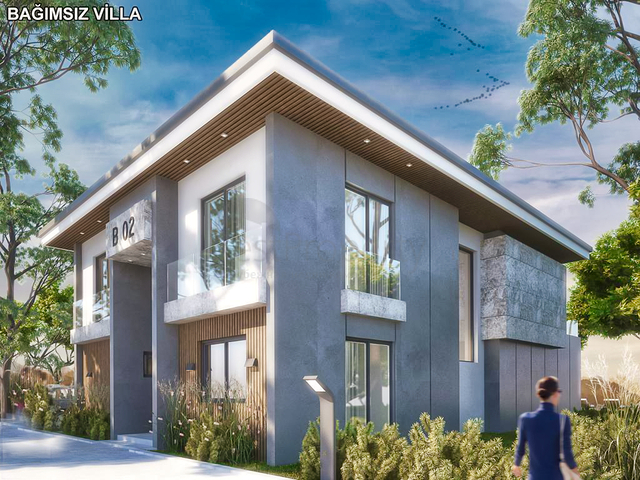 فلل 4+1 و 6+1 في منطقة دوشيمالتي - أنطاليا 