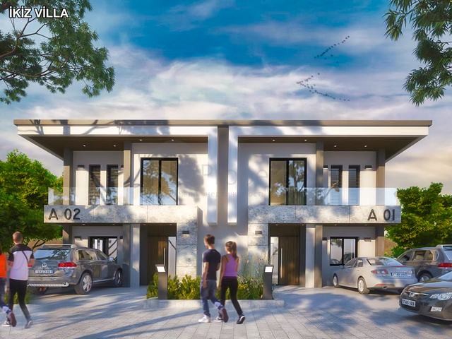 فلل 4+1 و 6+1 في منطقة دوشيمالتي - أنطاليا 