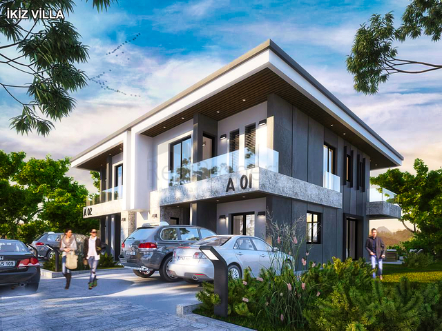 فلل 4+1 و 6+1 في منطقة دوشيمالتي - أنطاليا 