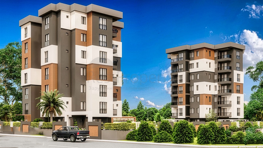 شقق تخطيط 1+1,2+1 في منطقة كيبيز-أنطاليا 