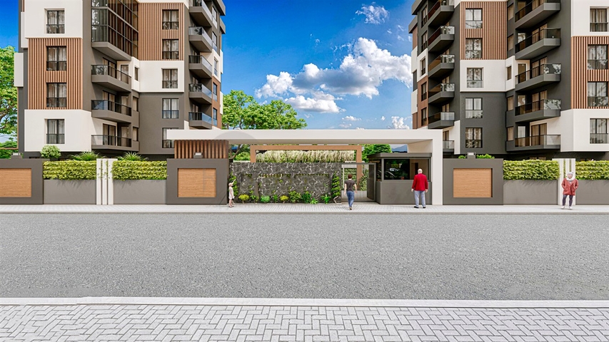 شقق تخطيط 1+1,2+1 في منطقة كيبيز-أنطاليا 