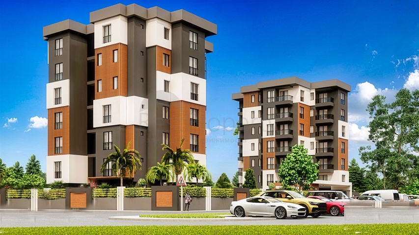 شقق تخطيط 1+1,2+1 في منطقة كيبيز-أنطاليا 