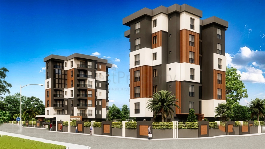 شقق تخطيط 1+1,2+1 في منطقة كيبيز-أنطاليا 